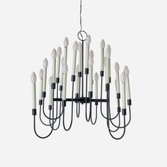 24-Light Chandelier in the Style of Tommi Parzinger