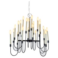 24-Light Chandelier in the Style of Tommi Parzinger