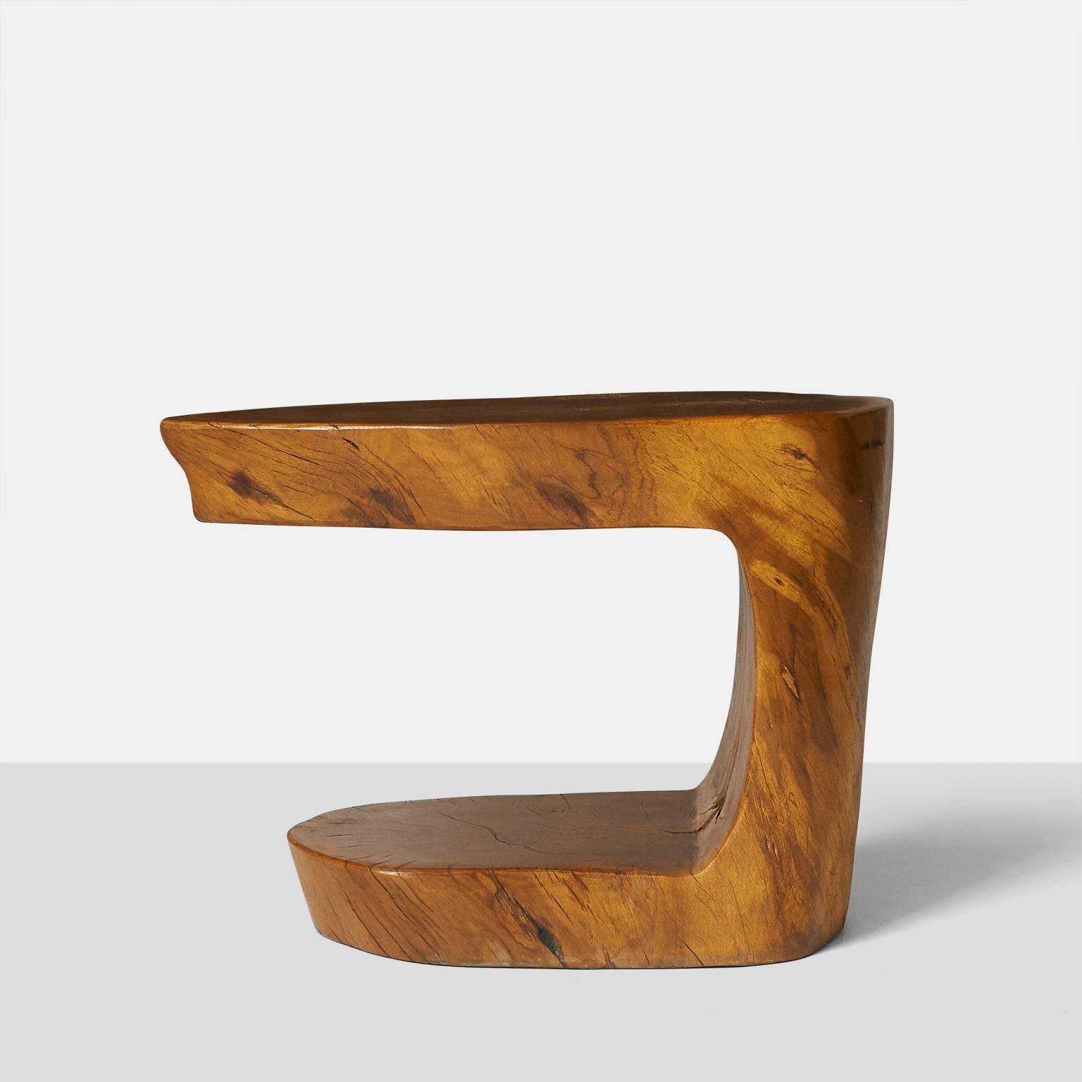 Organic Modern Pair of Side Tables by Hugo Franca