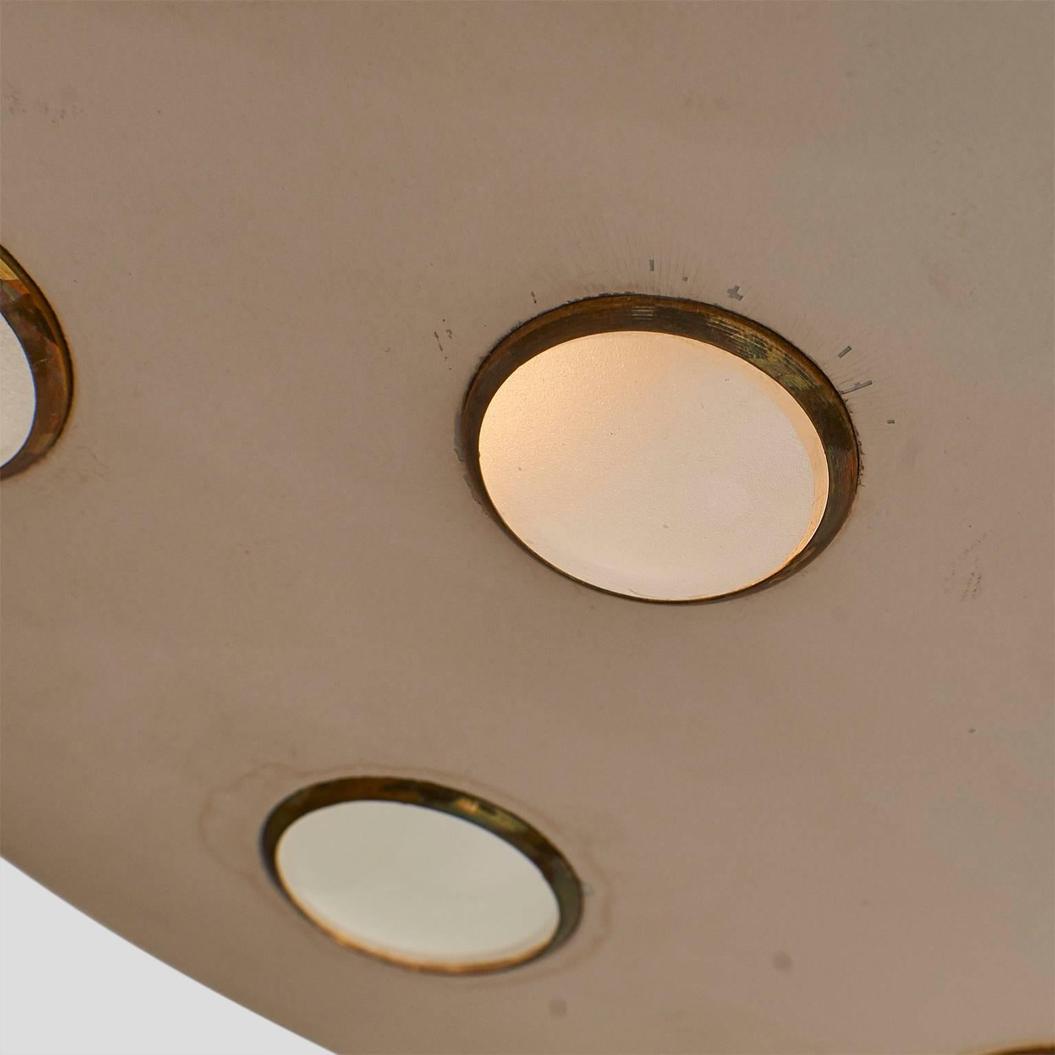 Italian Gino Sarfatti Chandelier