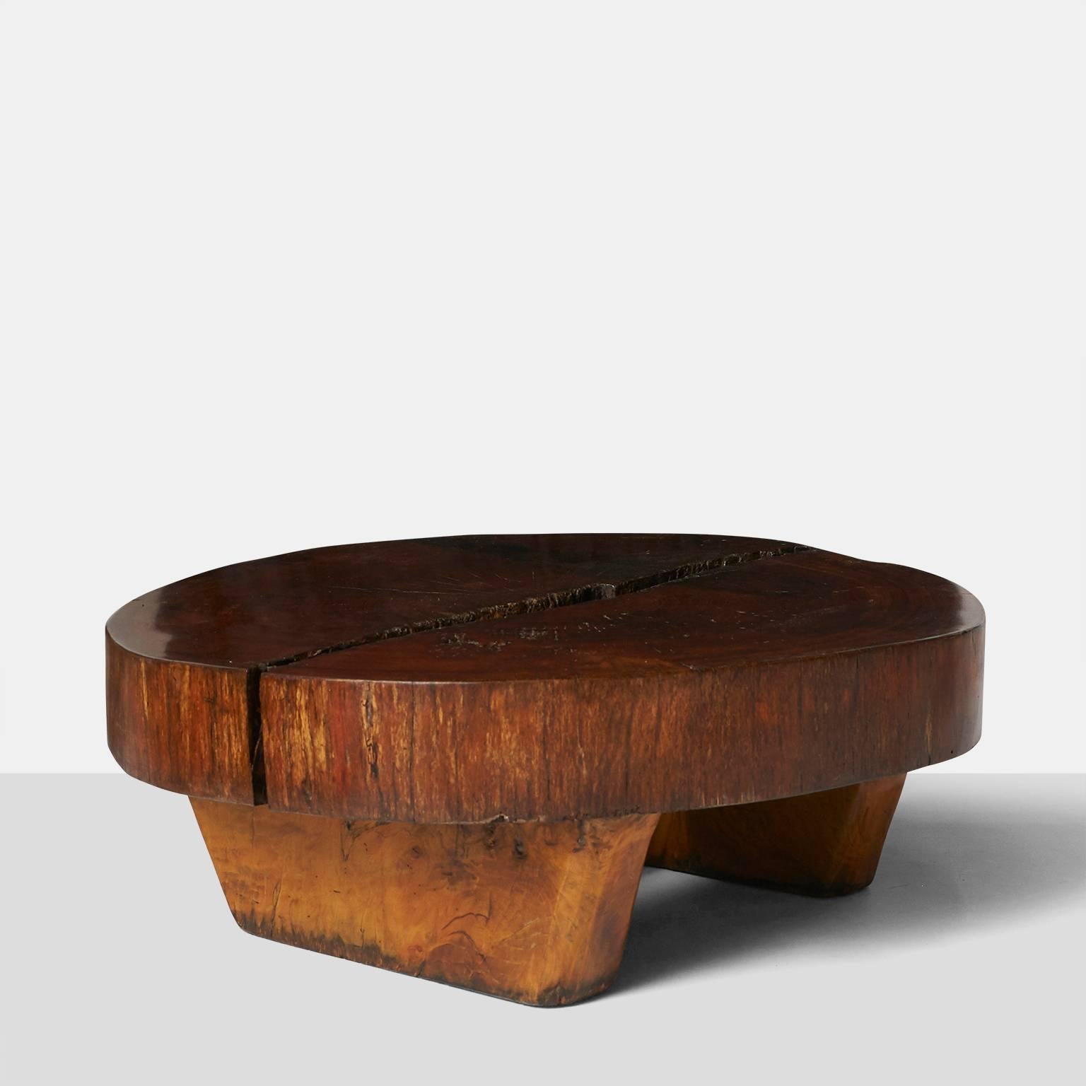 Brazilian Tronco Coffee Table by Jose Zanine Caldas