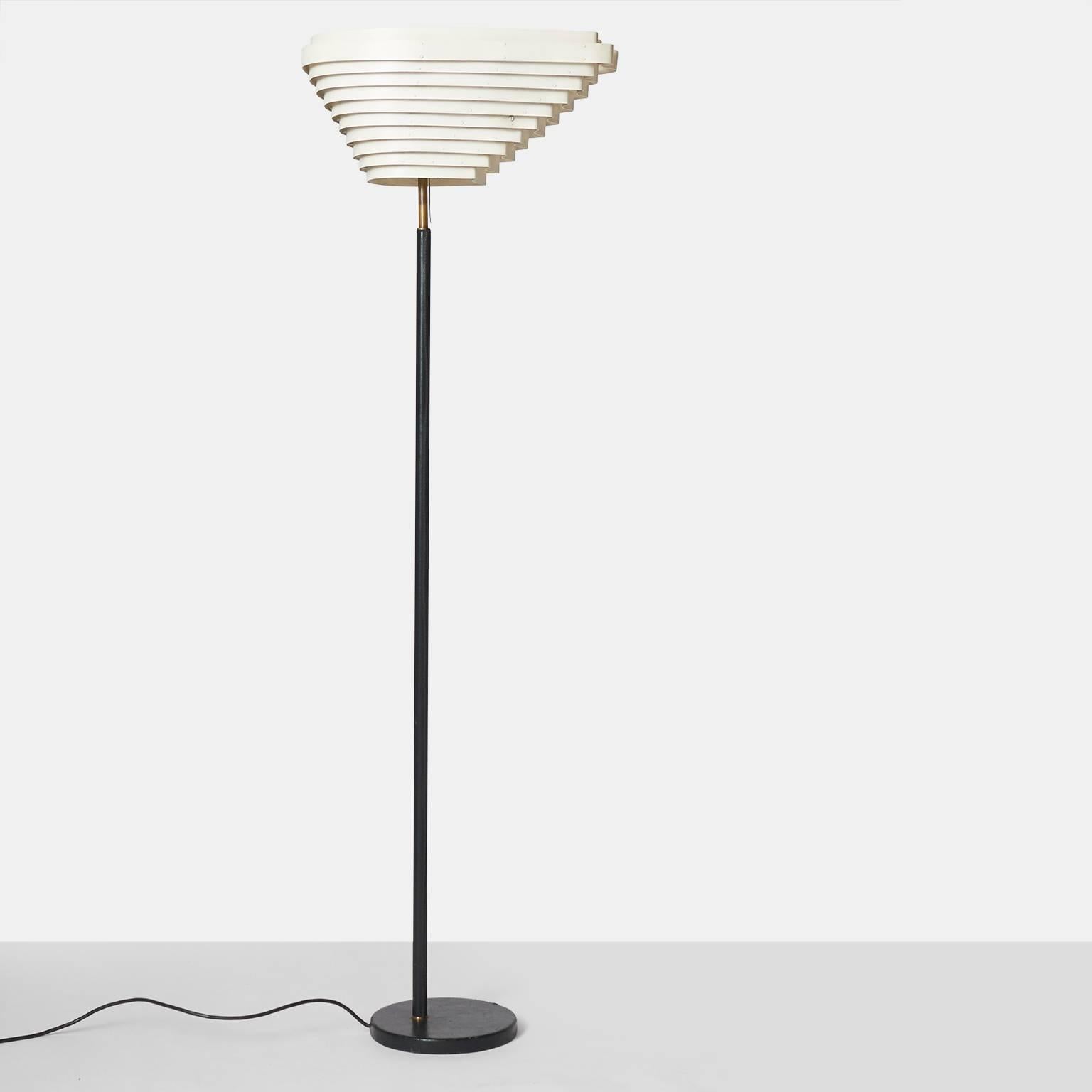 Finnish Floor Lamp by Alvar Aalto Model #A805