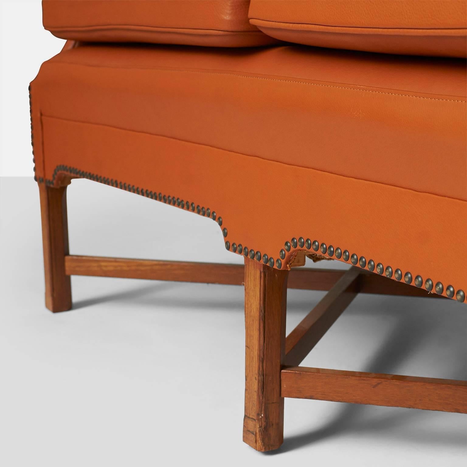 Kaare Klint Sofa Model #4118 by Rud Rasmussen 2