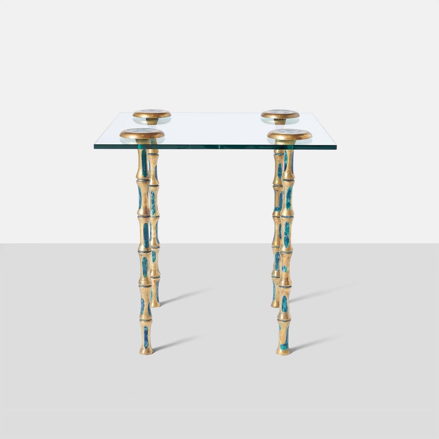 Mid-Century Modern Pair of Side Tables by Pepe Mendoza