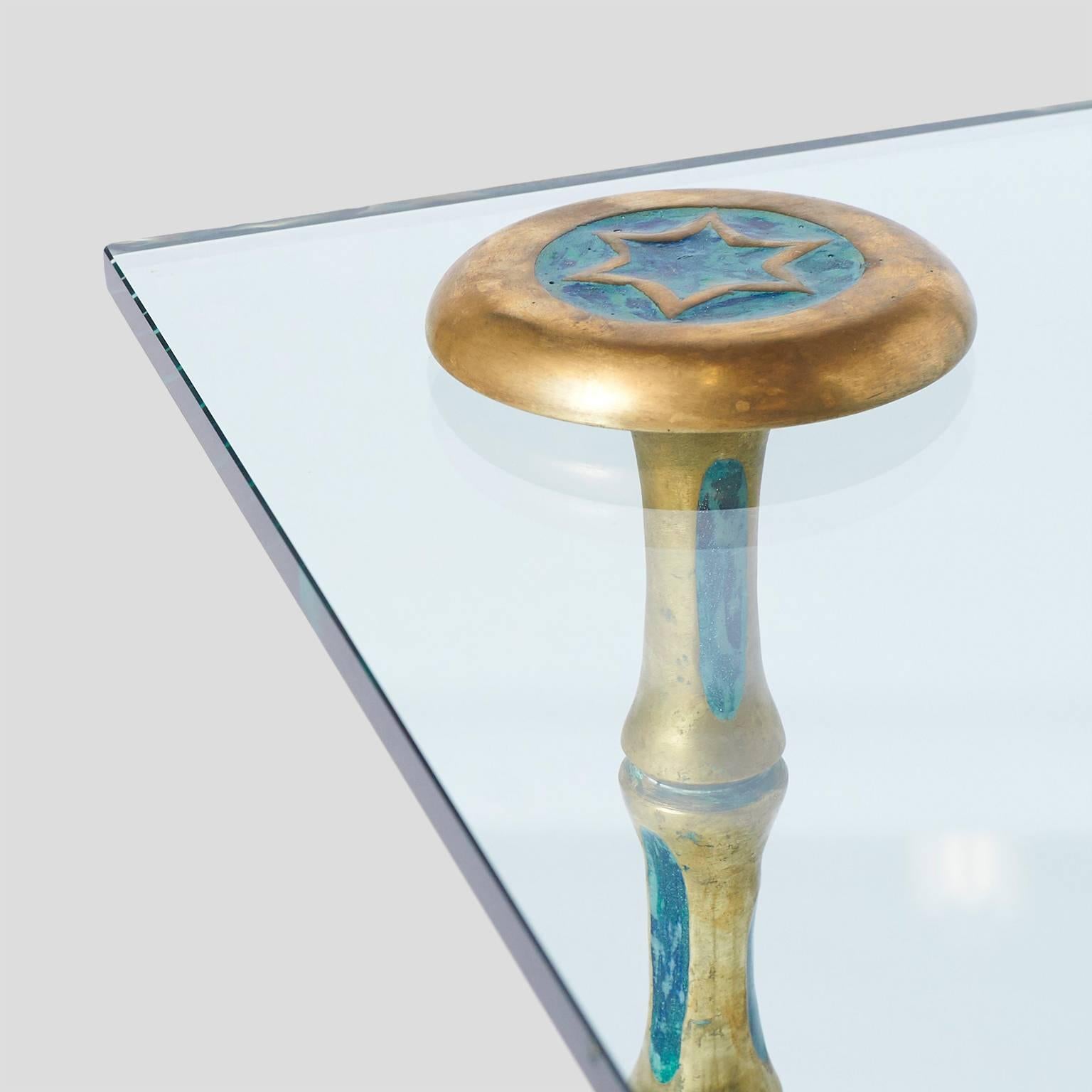 Mexican Pair of Side Tables by Pepe Mendoza