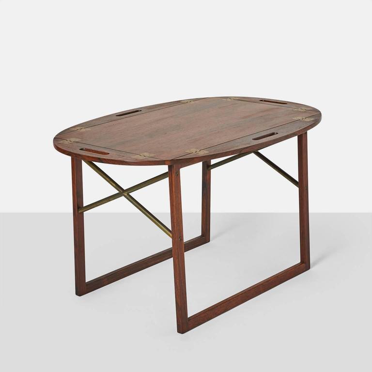 Scandinavian Modern Tray Table by Svend Langkilde For Sale