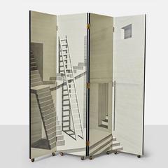 "Scaletta" Folding Screen by Piero Fornasetti