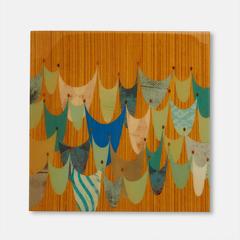 Collage a tecnica mista e resina di Rex Ray