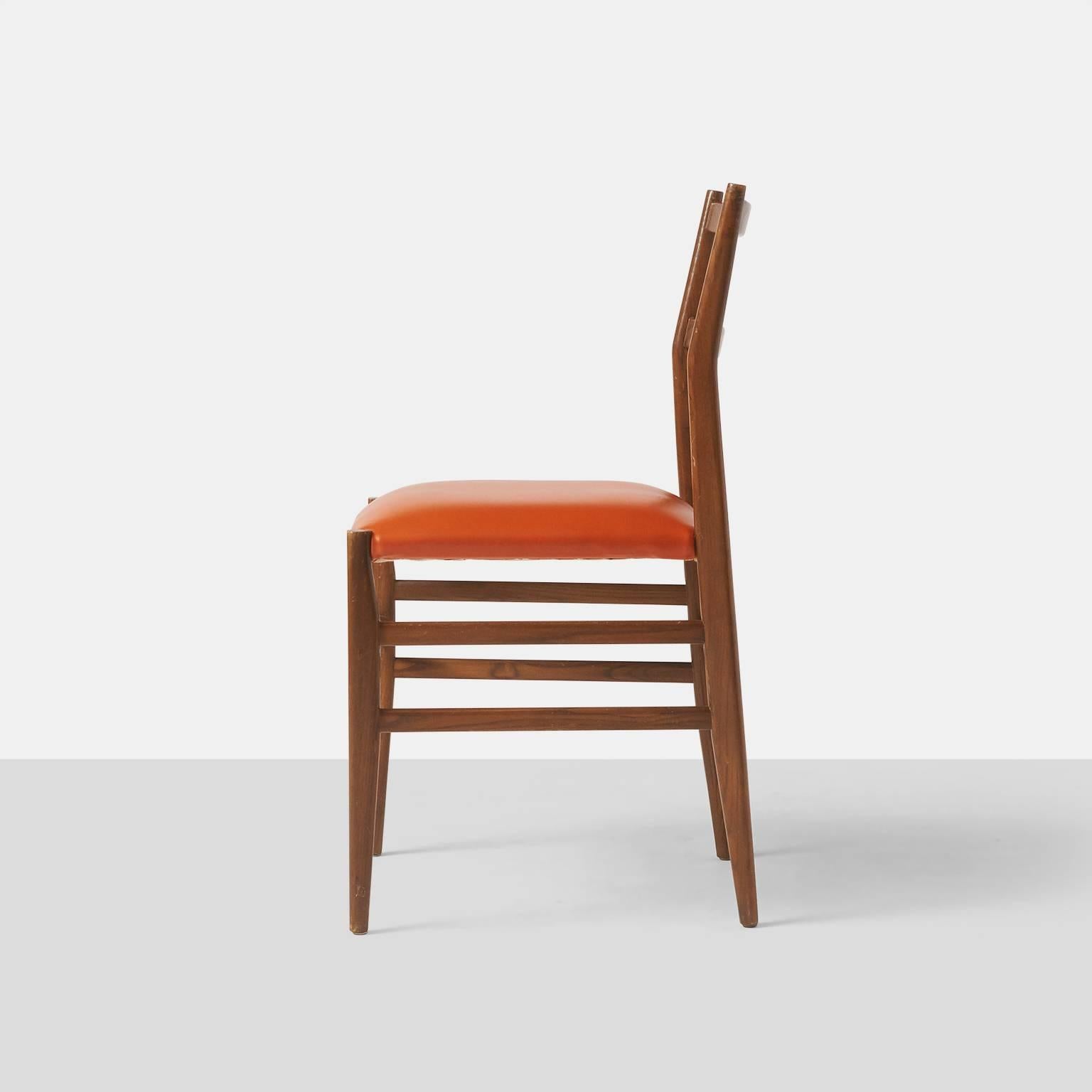 Mid-Century Modern Leggera Chairs by Gio Ponti for Cassina