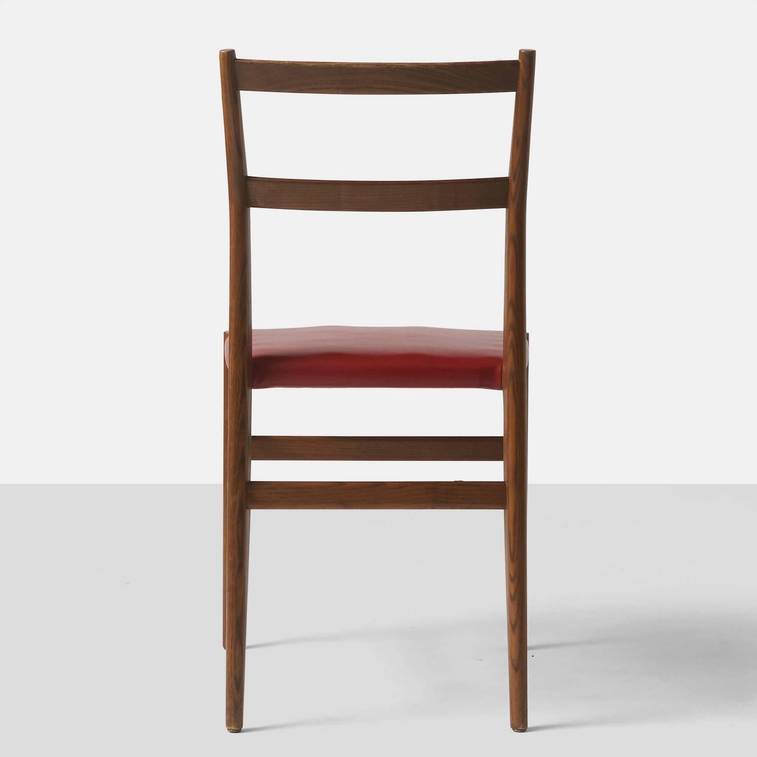 Mid-20th Century Leggera Chairs by Gio Ponti for Cassina
