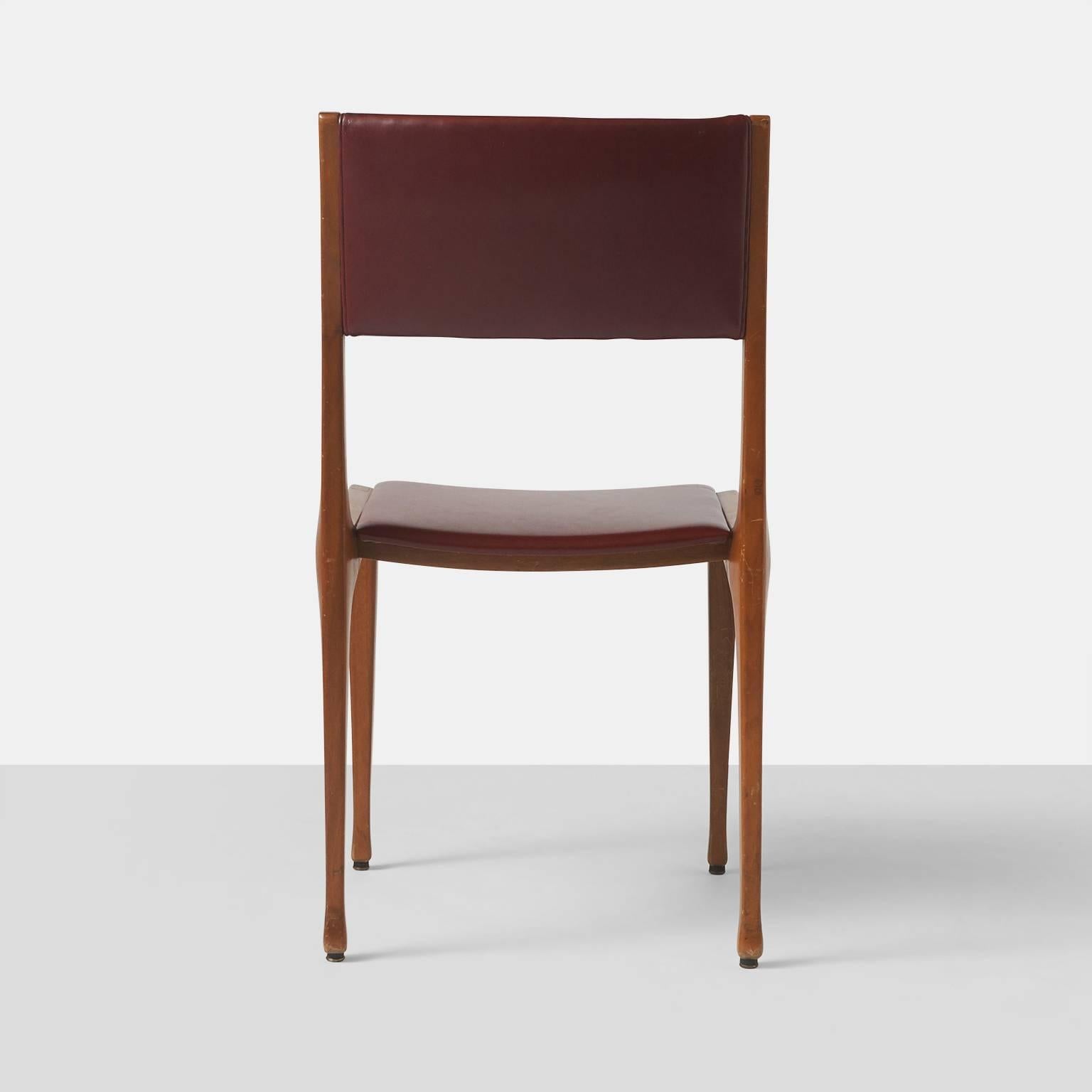 Mid-20th Century Dining Chairs by Carlo de Carli