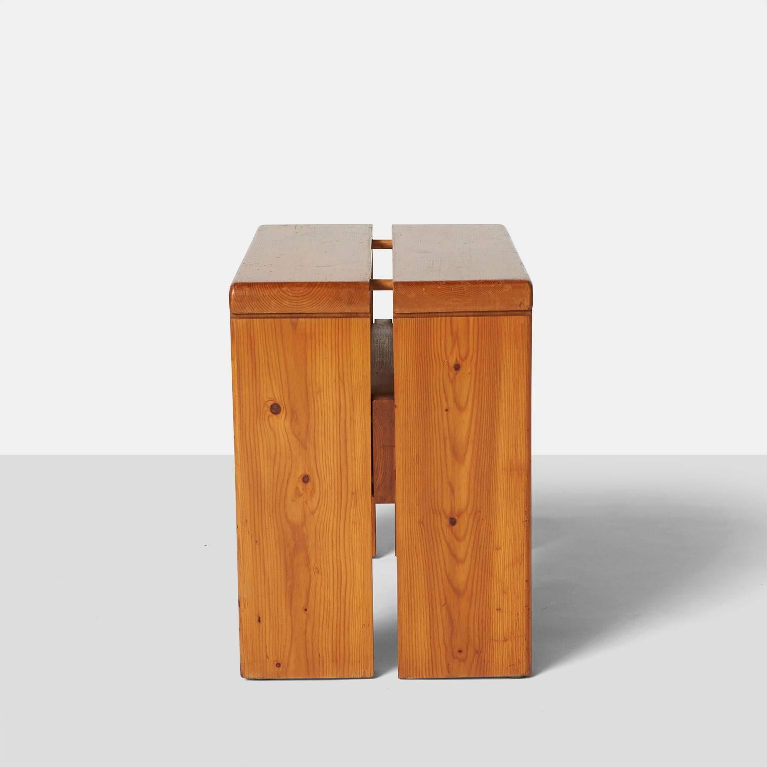 Pair of Stools by Charlotte Perriand In Excellent Condition In San Francisco, CA