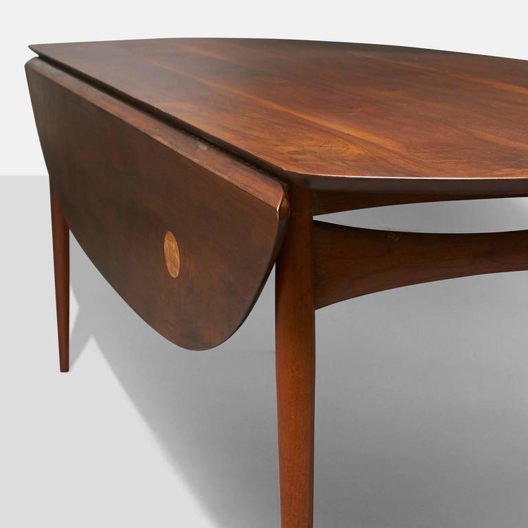 Phillip Lloyd Powell Drop-Leaf Dining Table For Sale 1