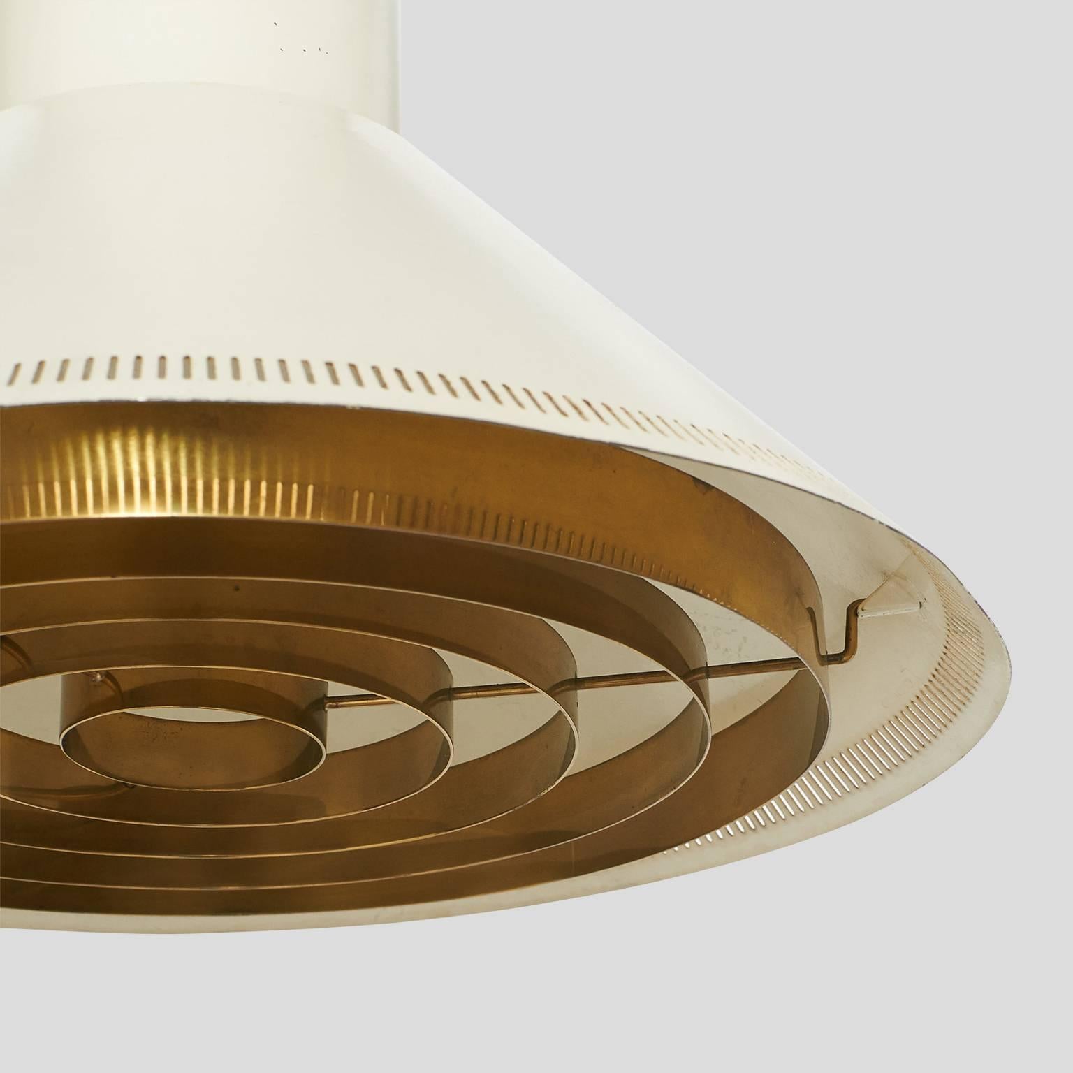 Finnish Ceiling Light by Paavo Tynell
