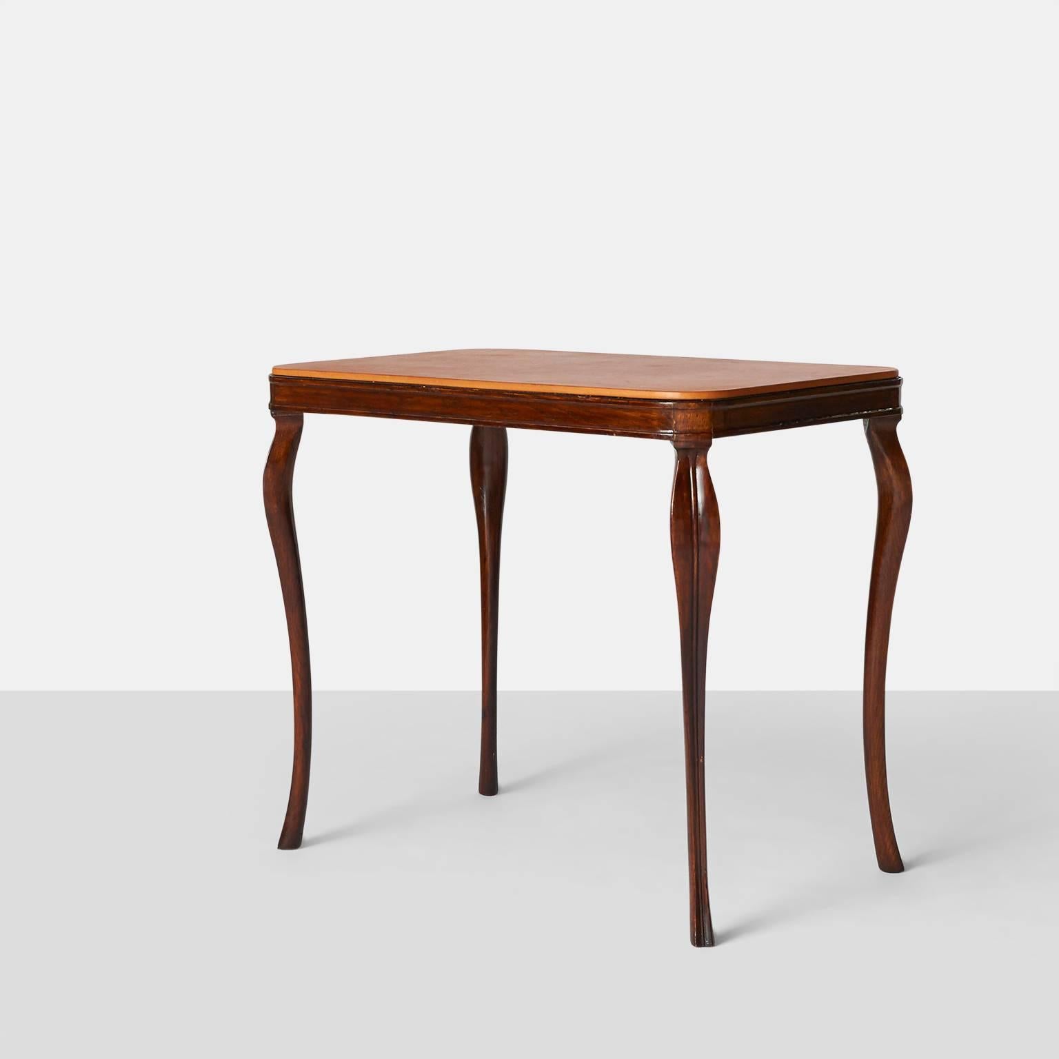 Scandinavian Modern Side Tables by Frits Henningsen