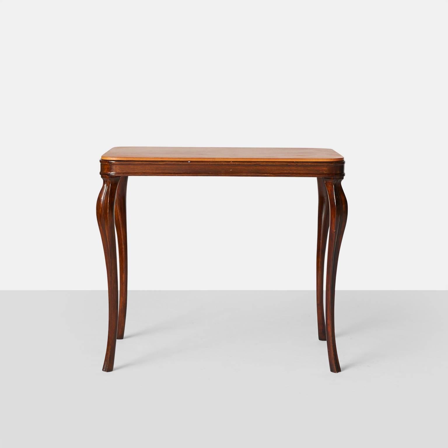 Danish Side Tables by Frits Henningsen