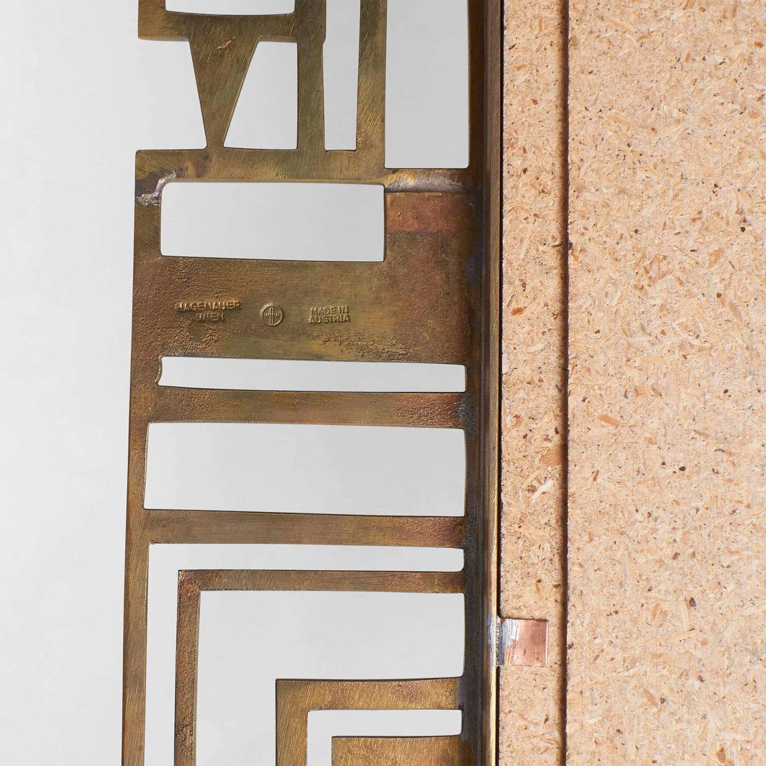 Cast Karl Hagenauer Mirror for Werkstate Hagenauer