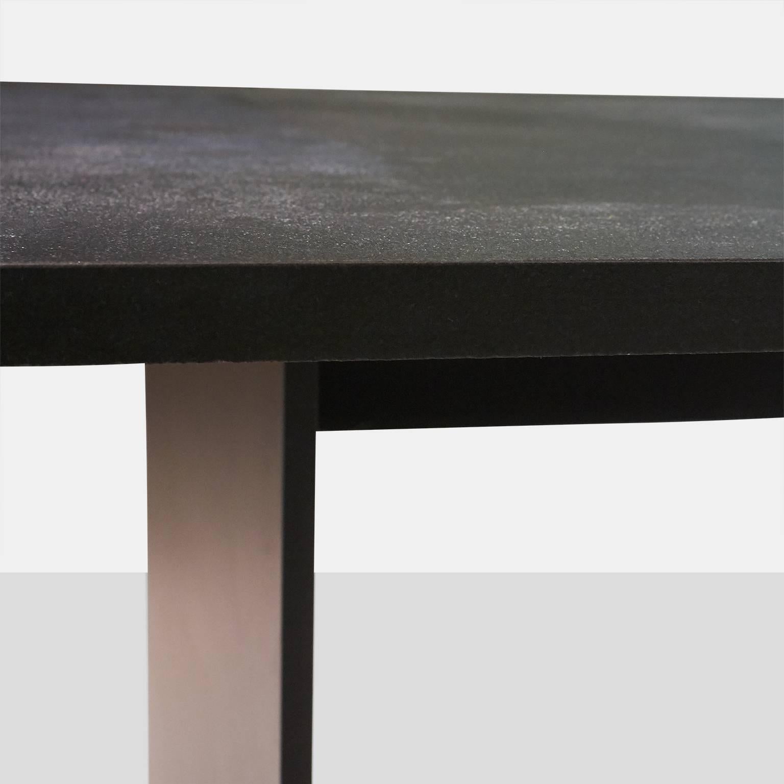 American AM01 Dining Table in Leathered Granite