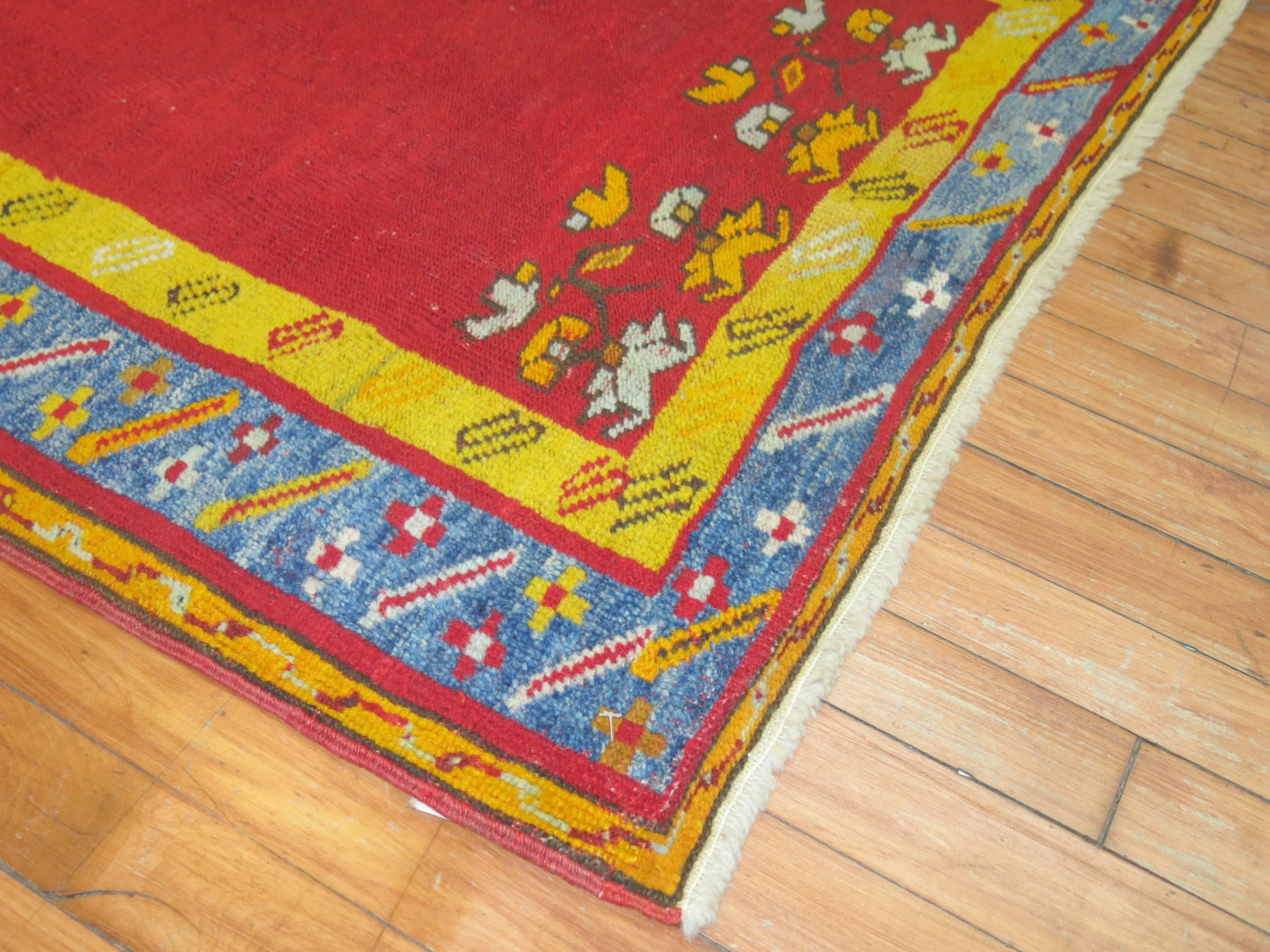 Turkish Melas Rug In Excellent Condition In New York, NY