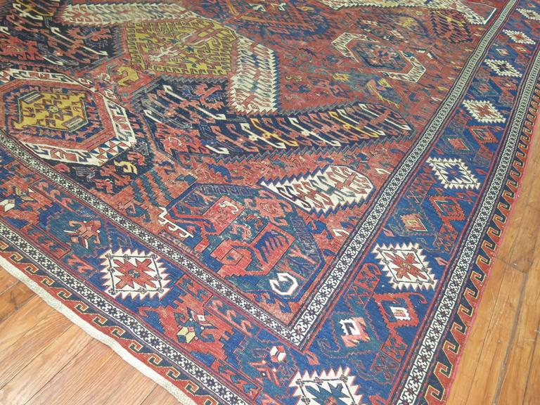 Dragon Soumak Flat-Weave Rug For Sale at 1stDibs