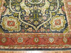 Antique Indian Larestan Rug