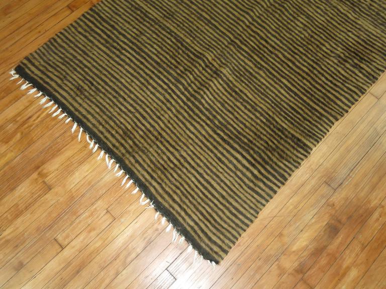 Vintage Mohair Rug For Sale at 1stdibs