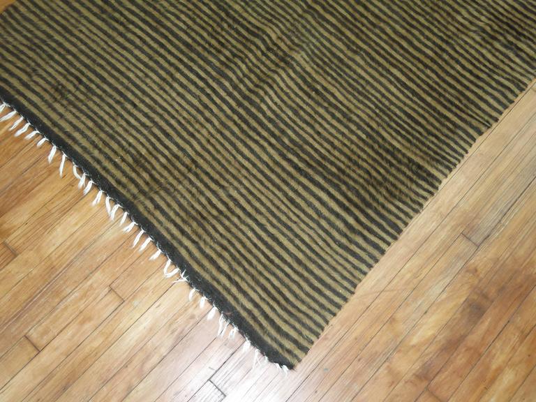Vintage Mohair Rug For Sale at 1stdibs