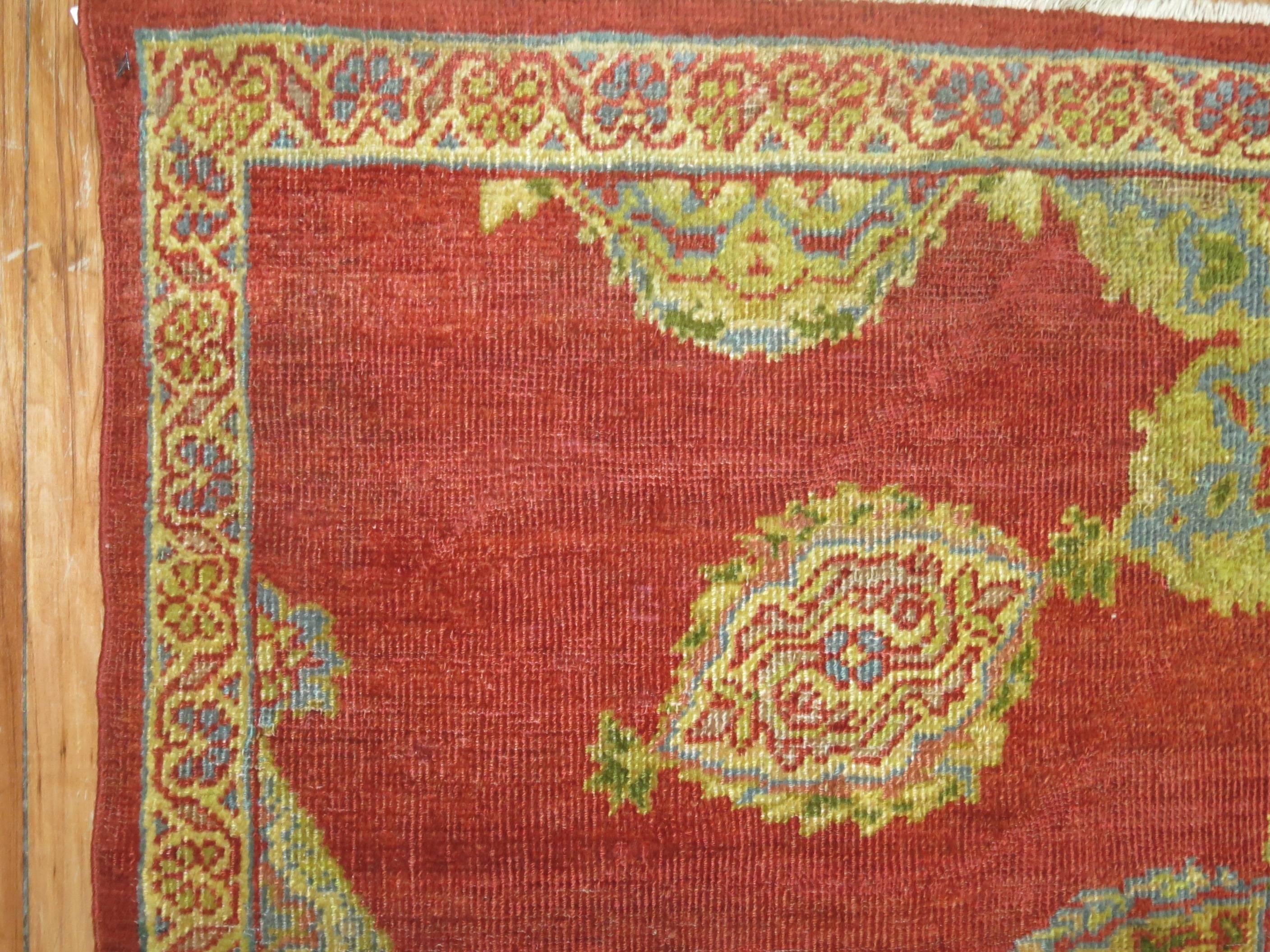 Perse Tapis persan ancien Ziegler Sultanabad Sampler de type tapis en vente
