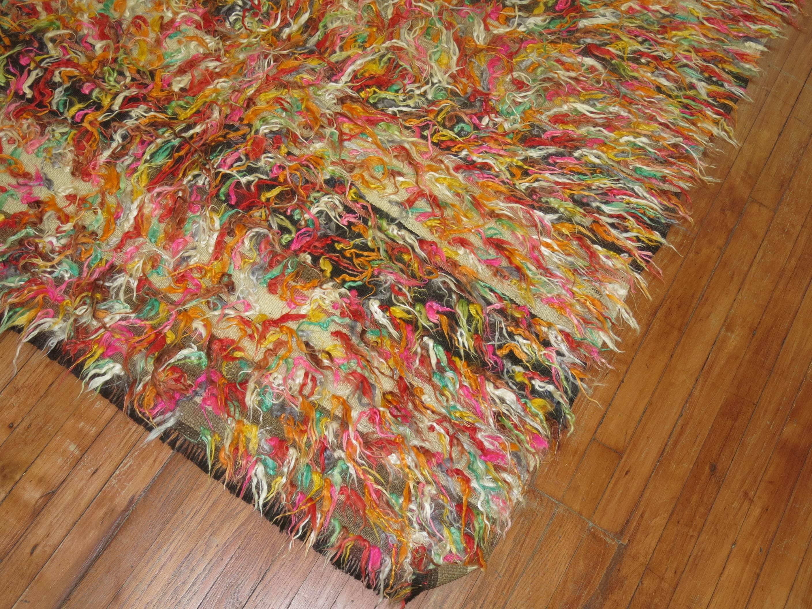 vintage shag rug