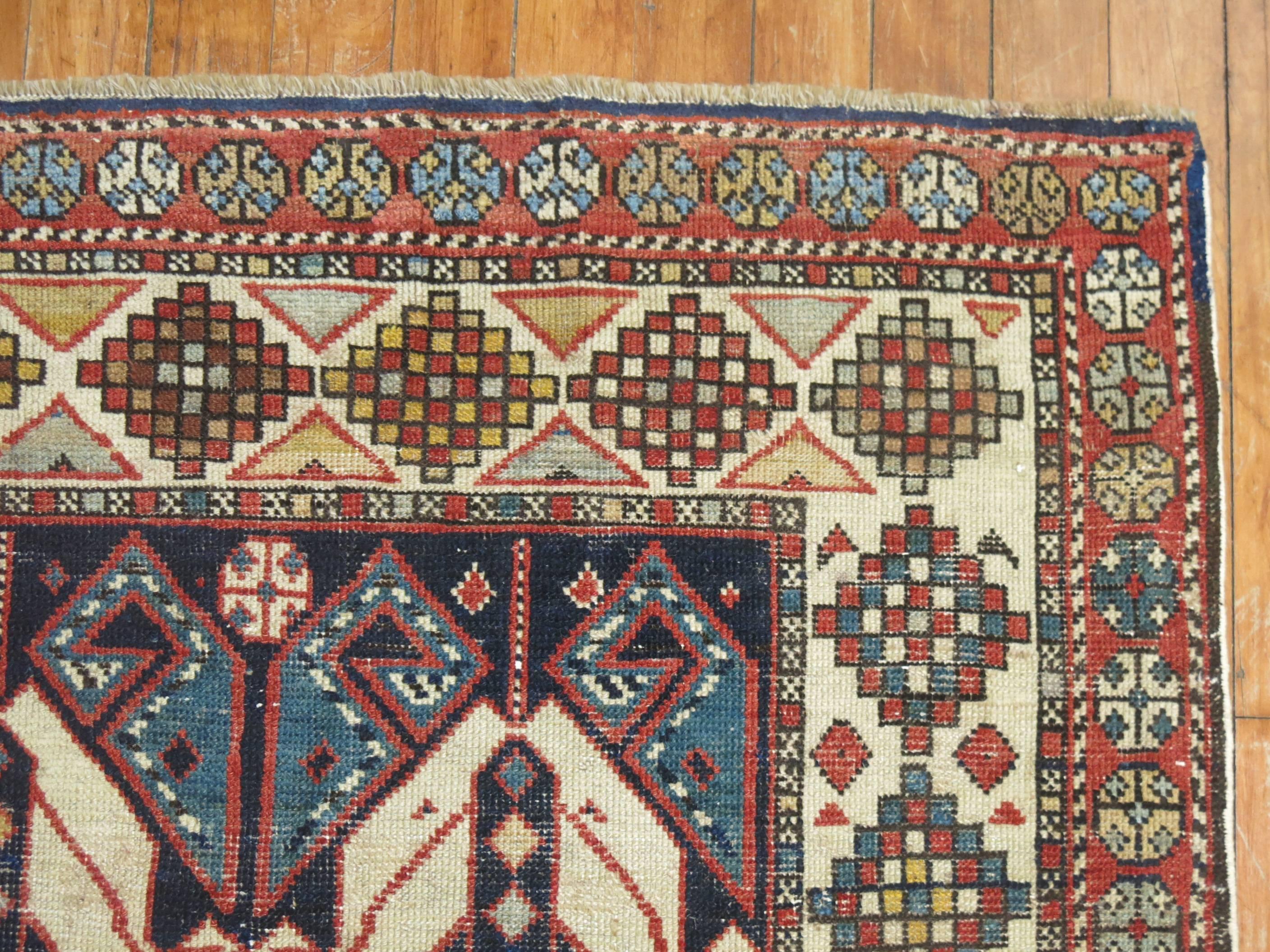 Kazak Antique Shirvan Rug