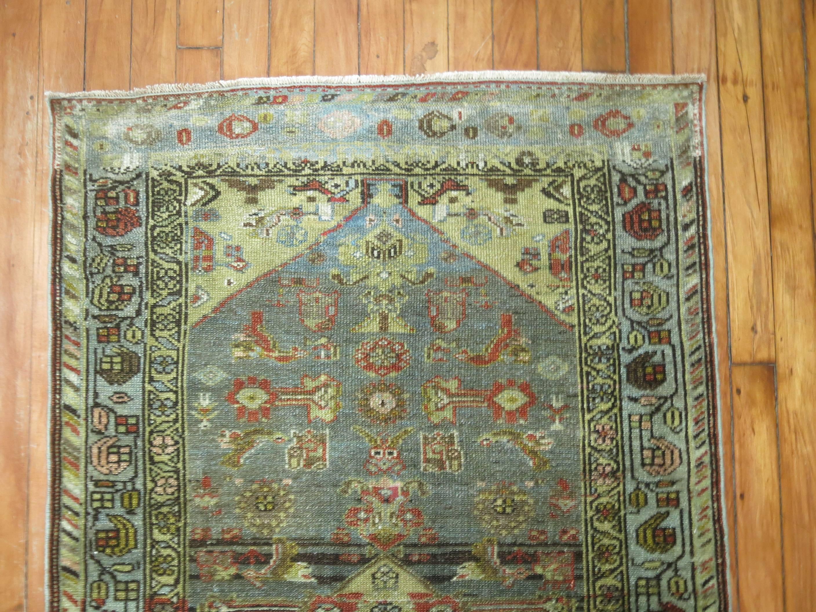 Sultanabad Antique Persian Malayer Runner