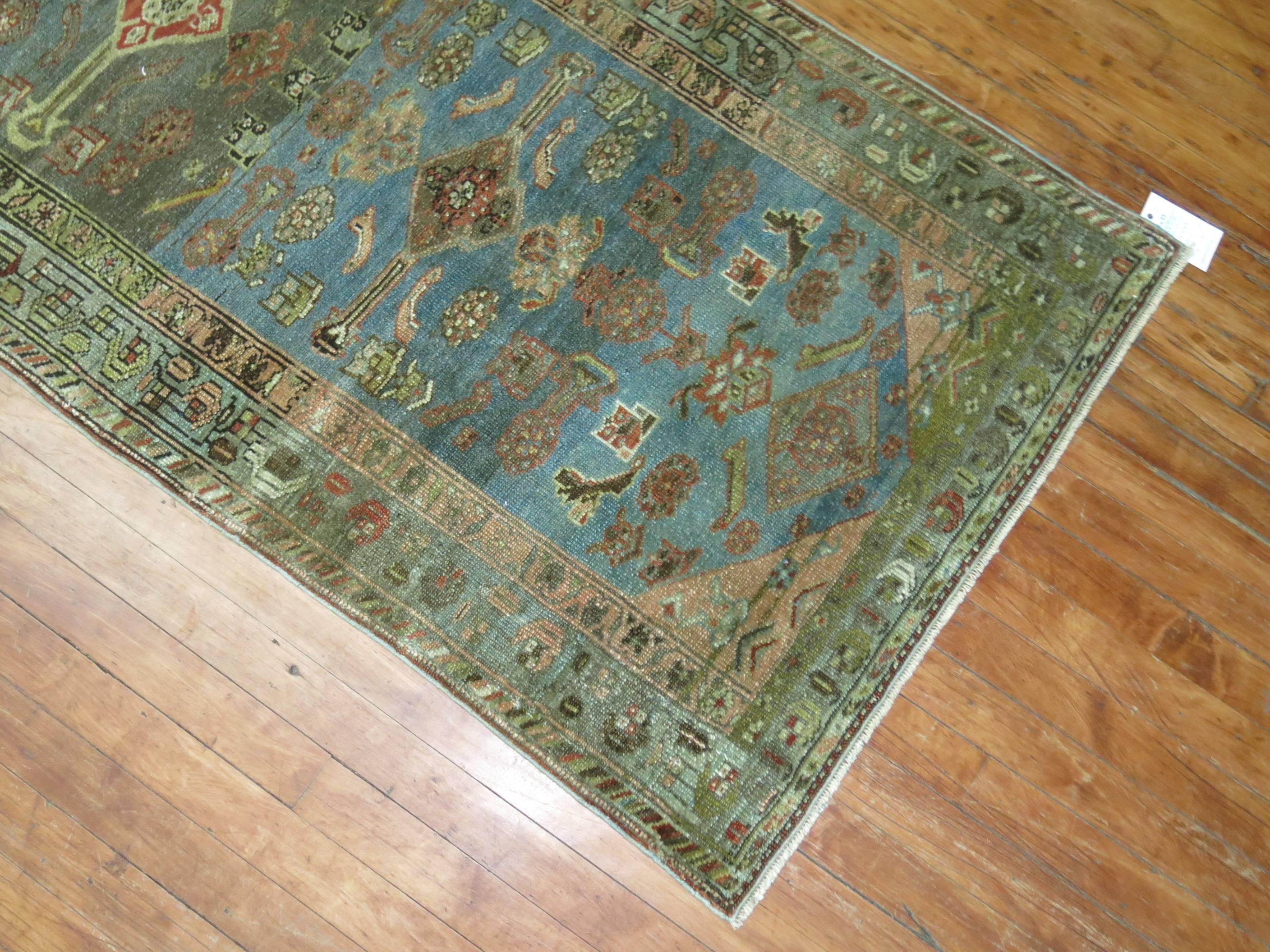 Antique Persian Malayer Runner In Good Condition In New York, NY
