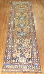 Zabihi Collection Kurd Bidjar Long Antique Runner