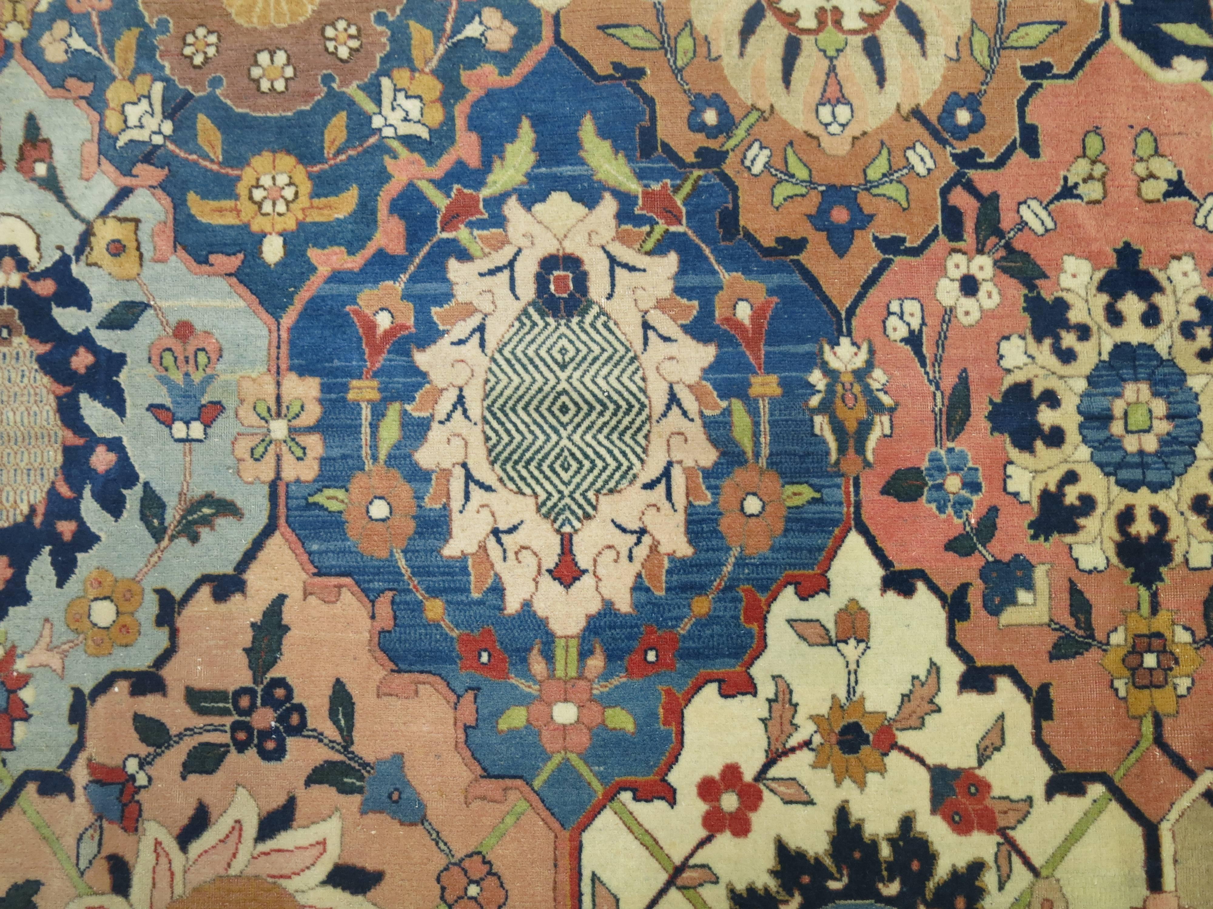 Antique Petag Tabriz Carpet 2
