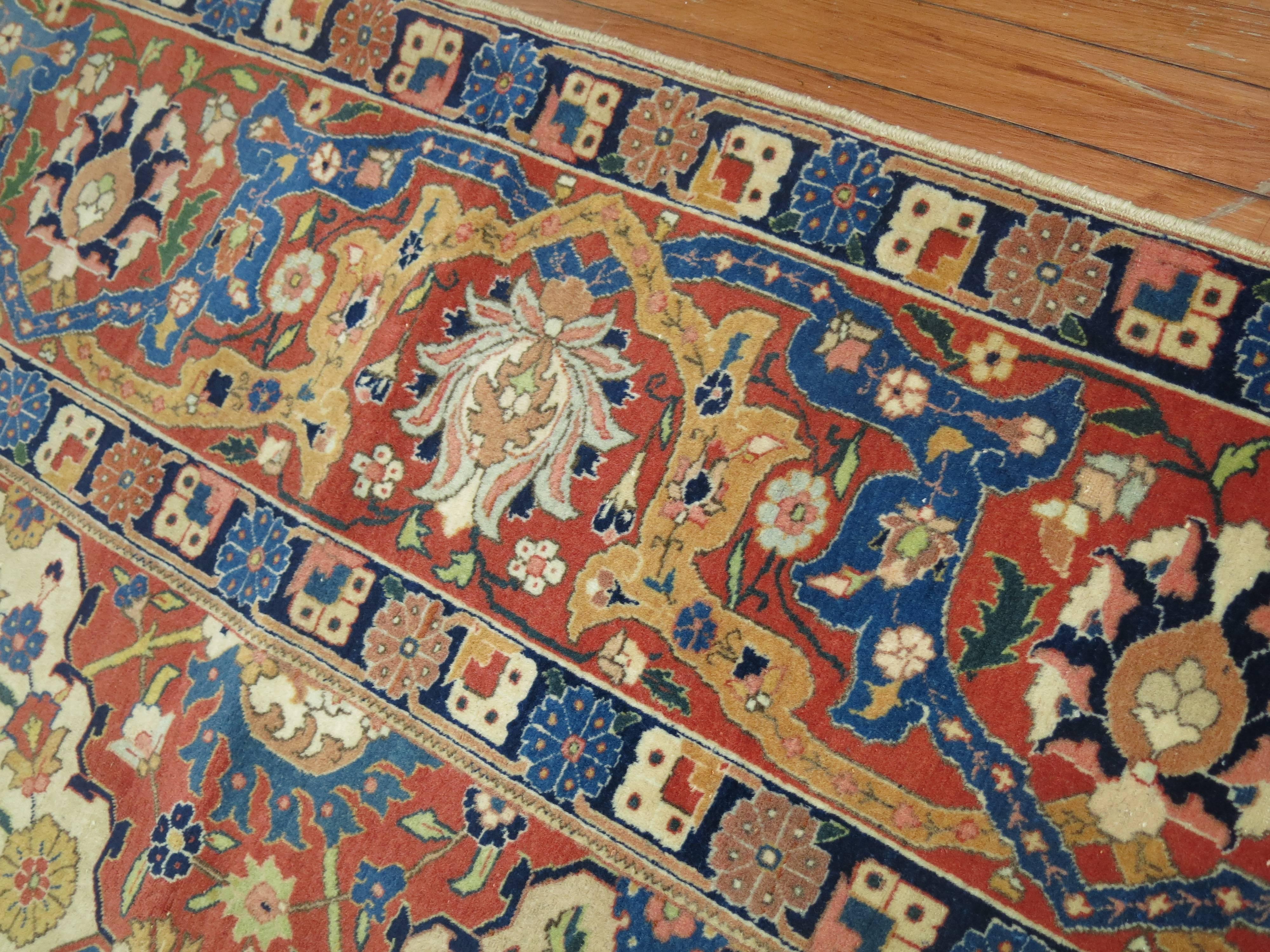 Antique Petag Tabriz Carpet 3