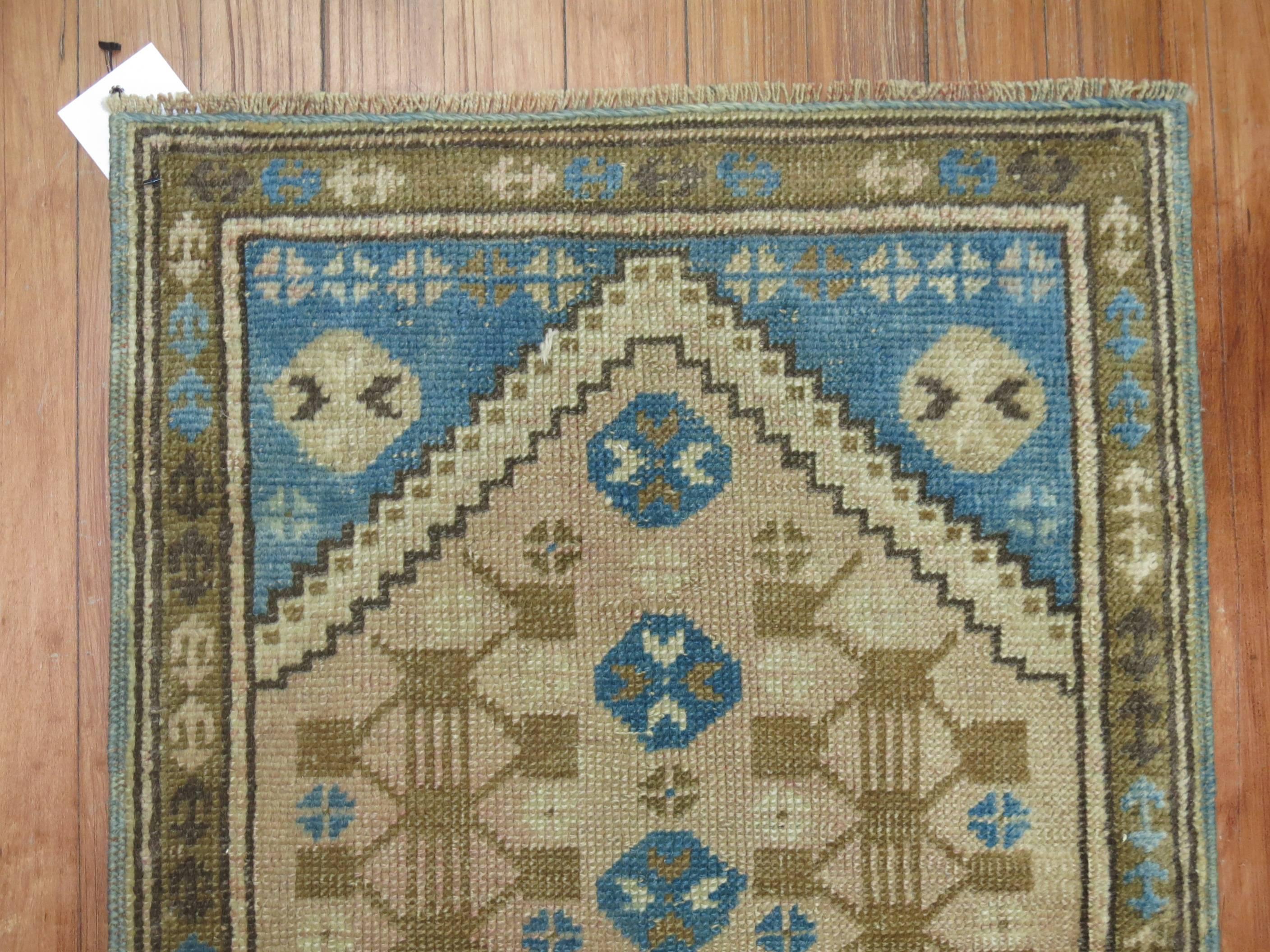 Narrow Vintage Turkish Runner In Good Condition In New York, NY