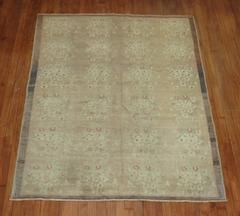 Vintage Turkish Square Shape Area Size Rug
