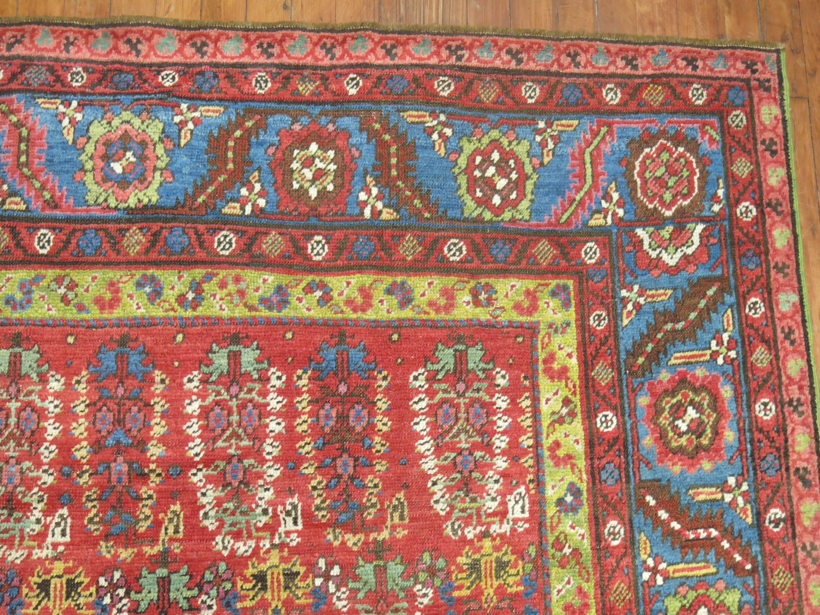 Malayer Antique Bakshaish Gallery Carpet For Sale