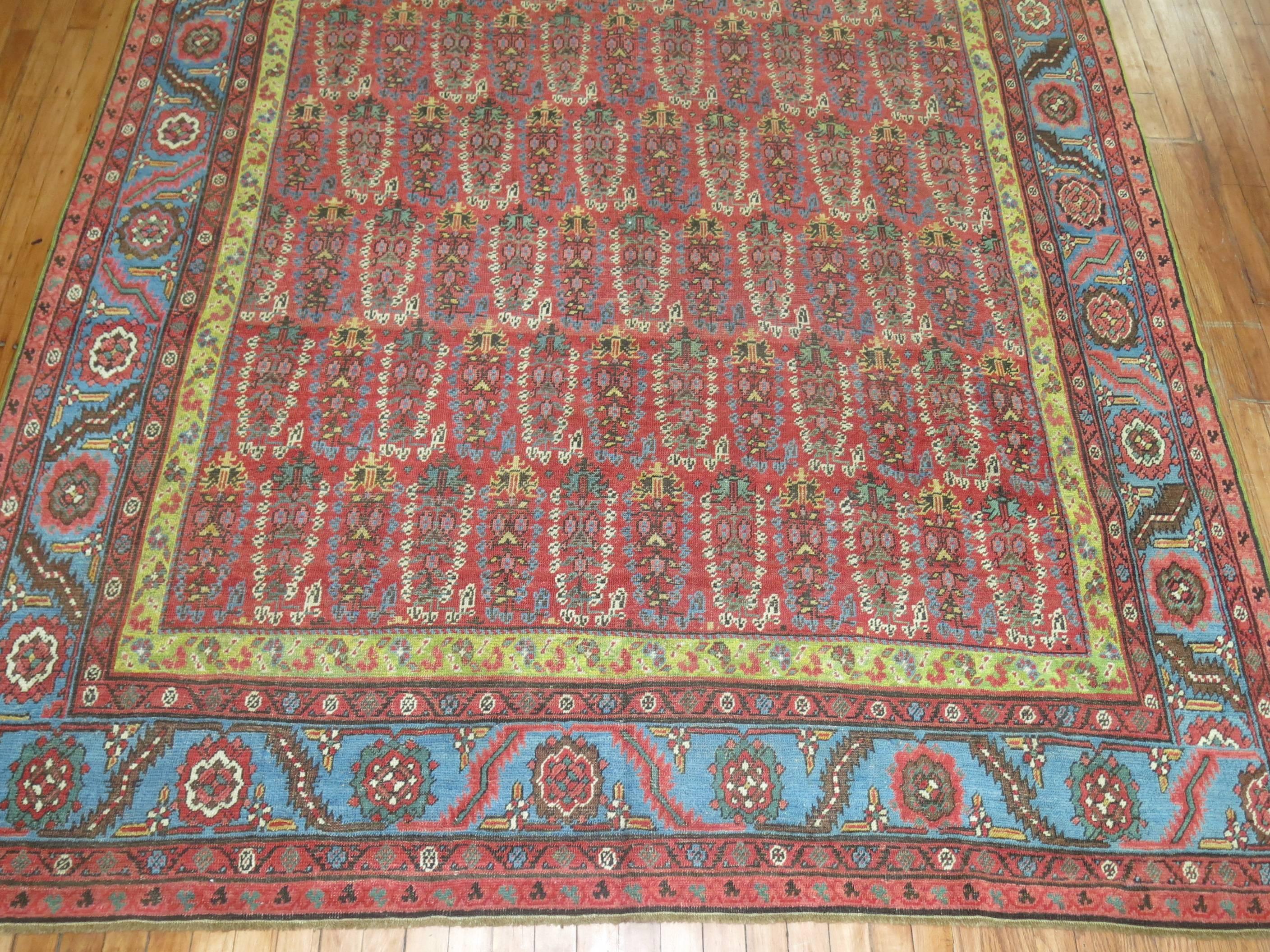 Antique Bakshaish Gallery Carpet For Sale 5