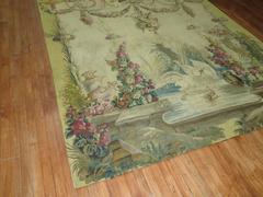 Cisnes Patos Panel de tapiz francés Aubusson del siglo XVIII