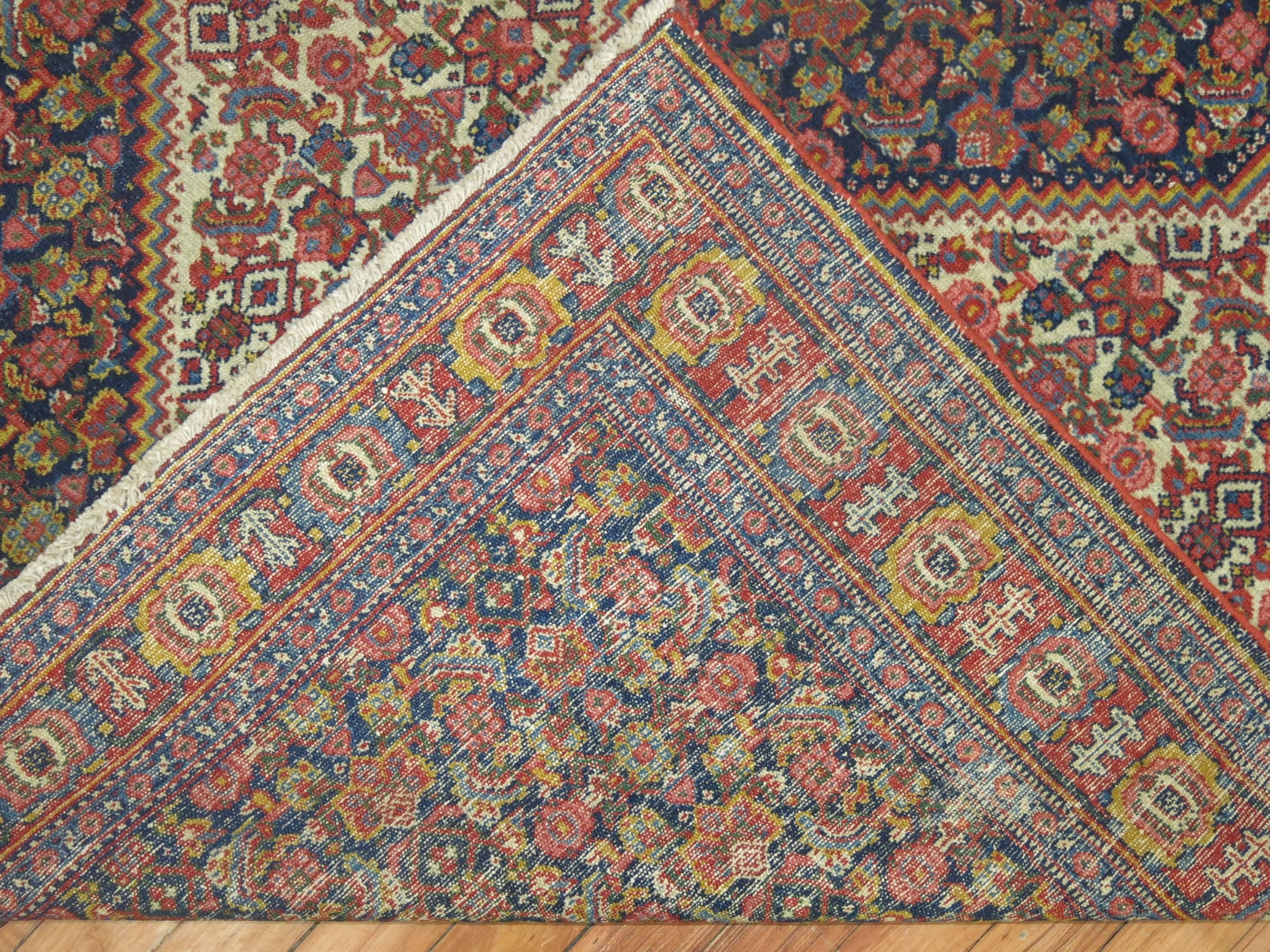 Persian Senneh Rug In Good Condition In New York, NY