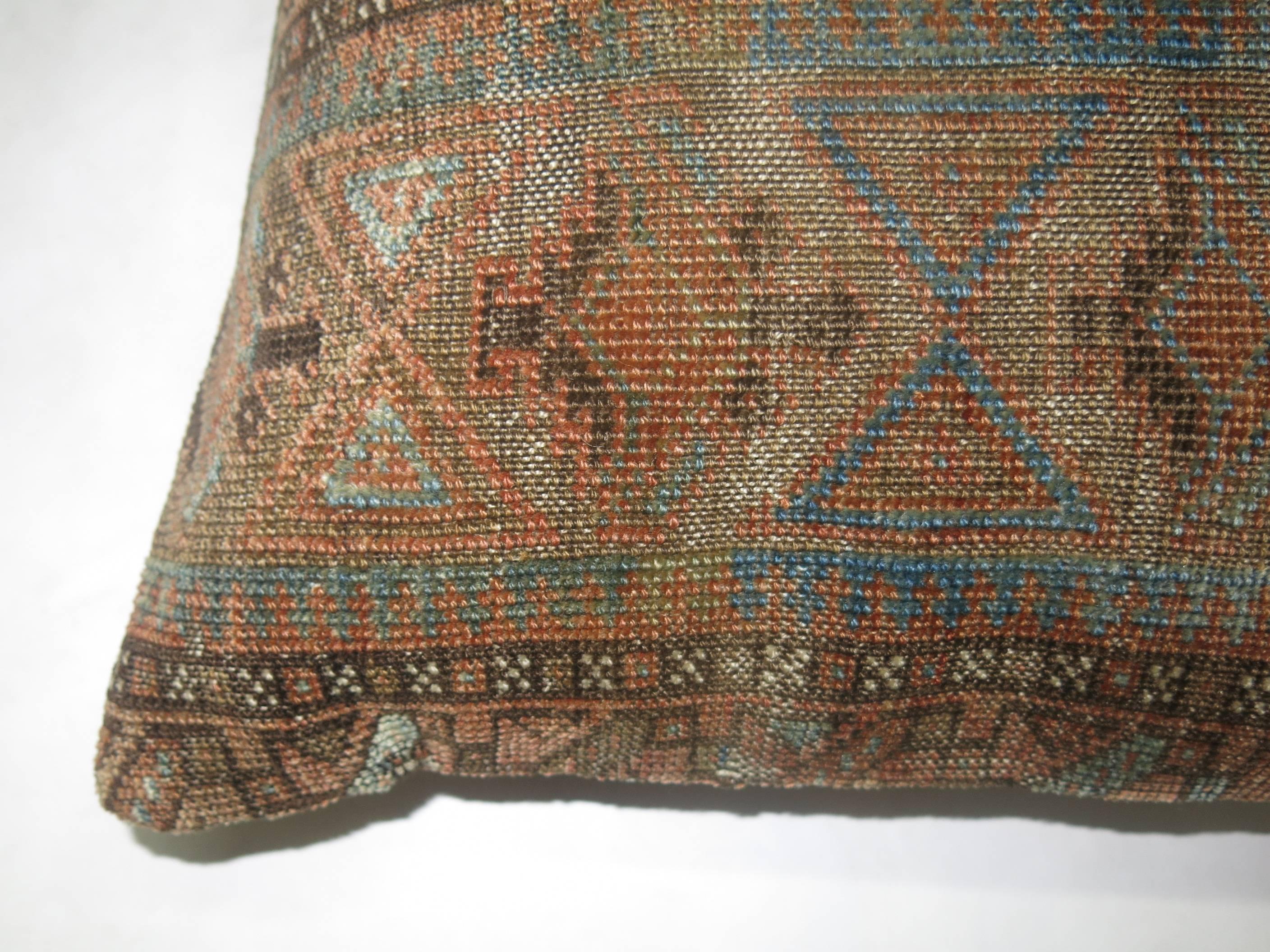 Tribal Ersari Rug Pillow