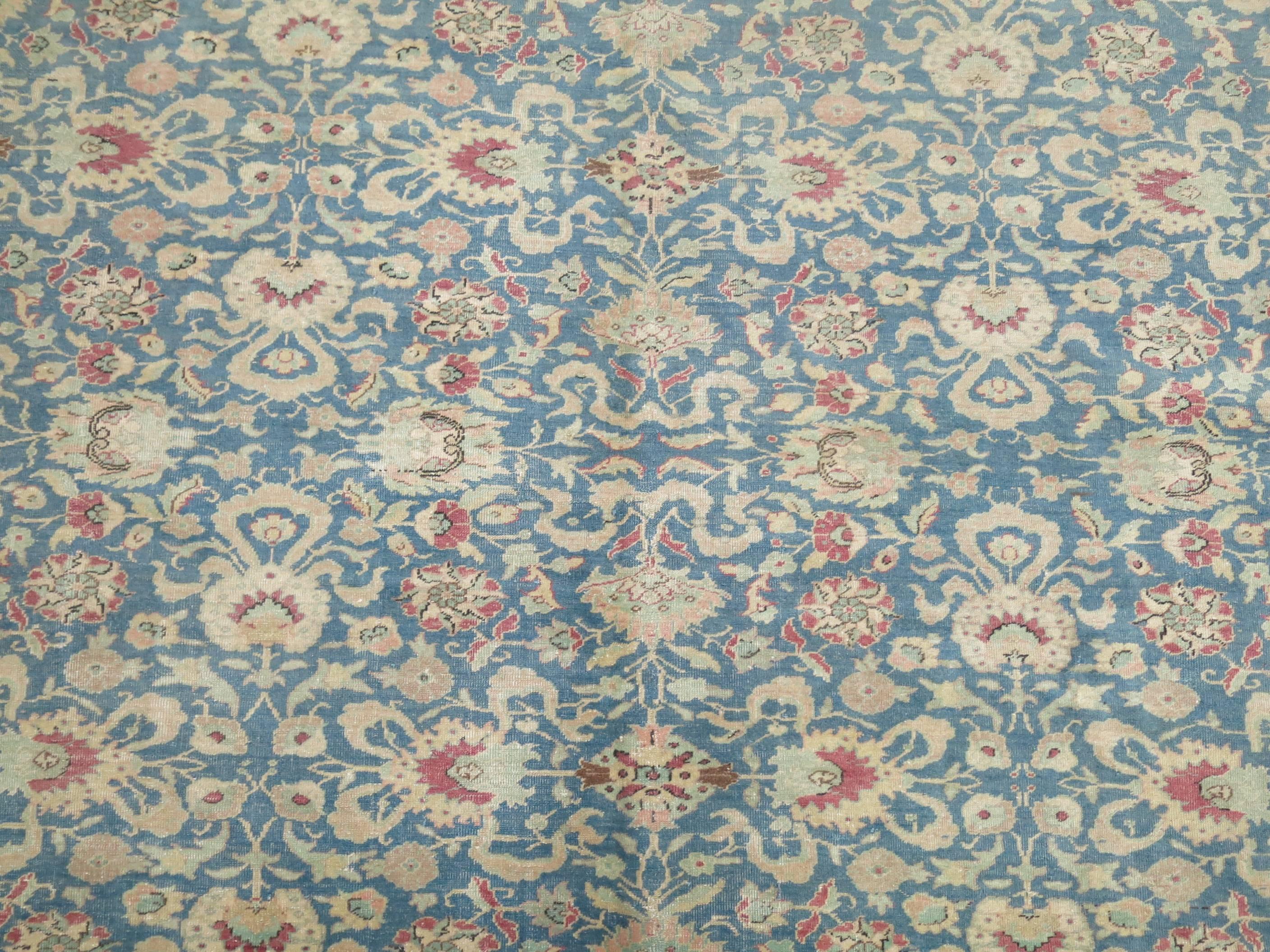 Blue Turkish Sivas Carpet For Sale 1