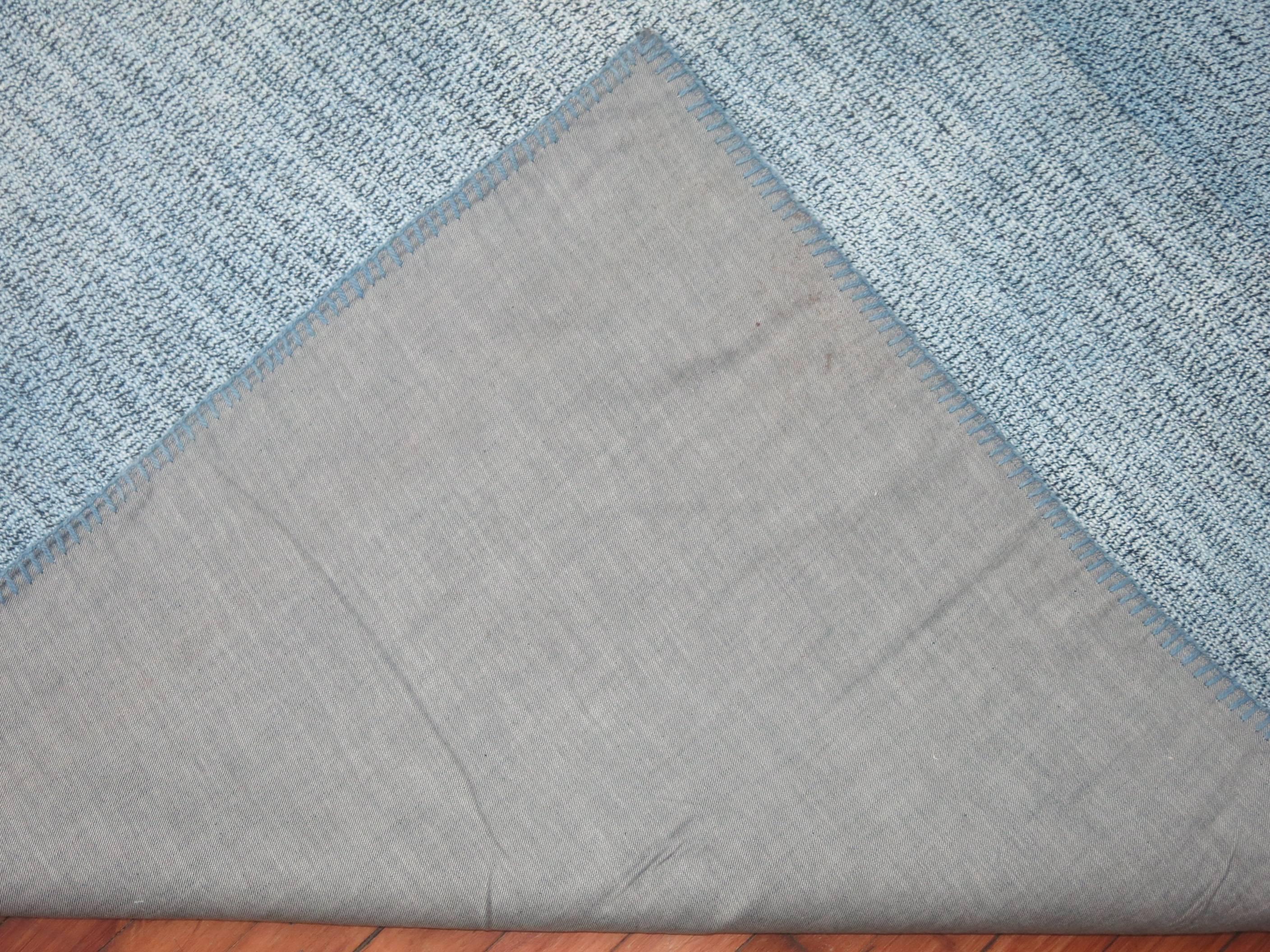 Türkischer quadratischer Kelim im Vintage-Stil (Baumwolle) im Angebot