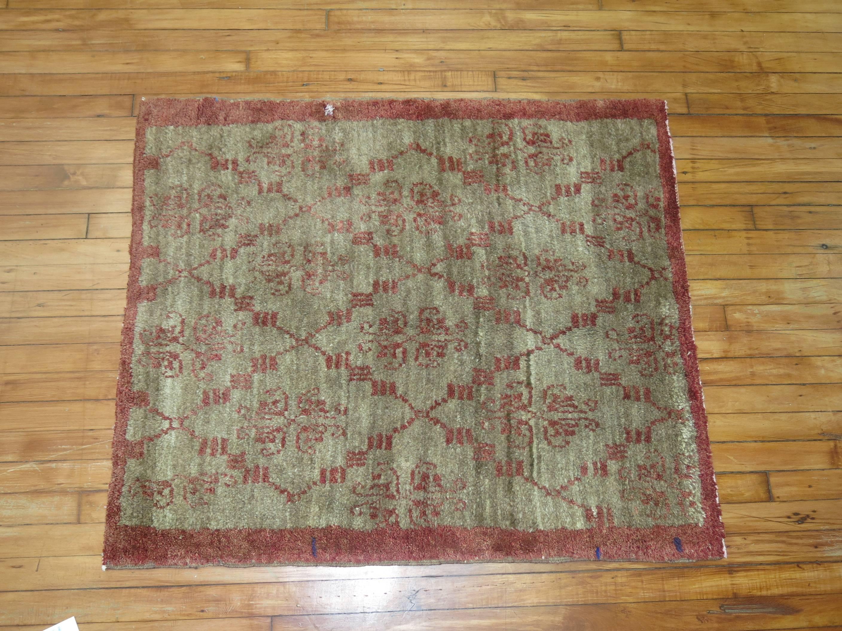 Tulu Vintage Turkish Konya Carpet