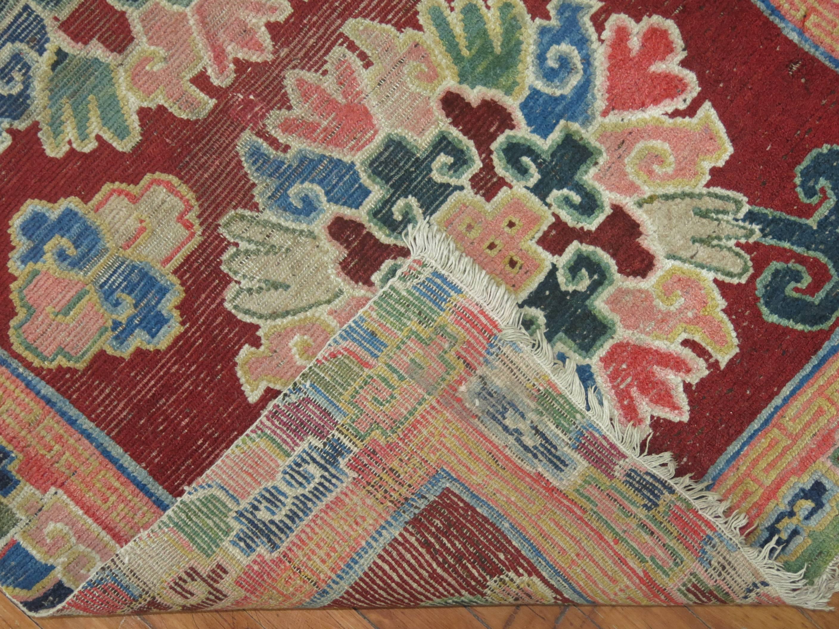Tang Antique Tibetan Rug