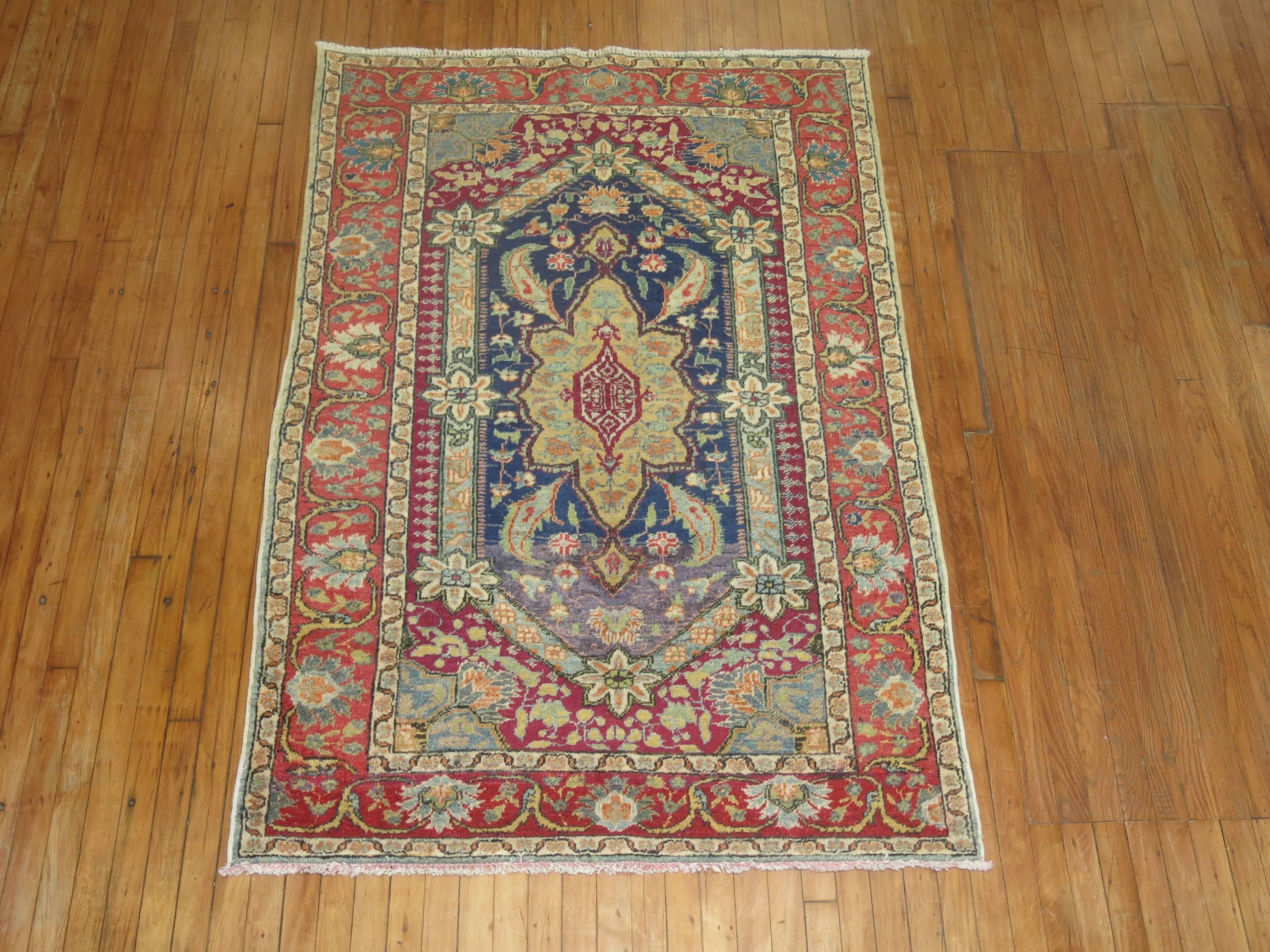 Turkish Kula Carpet In Excellent Condition For Sale In New York, NY