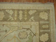 Vintage Inspired Square Size Turkish Oushak