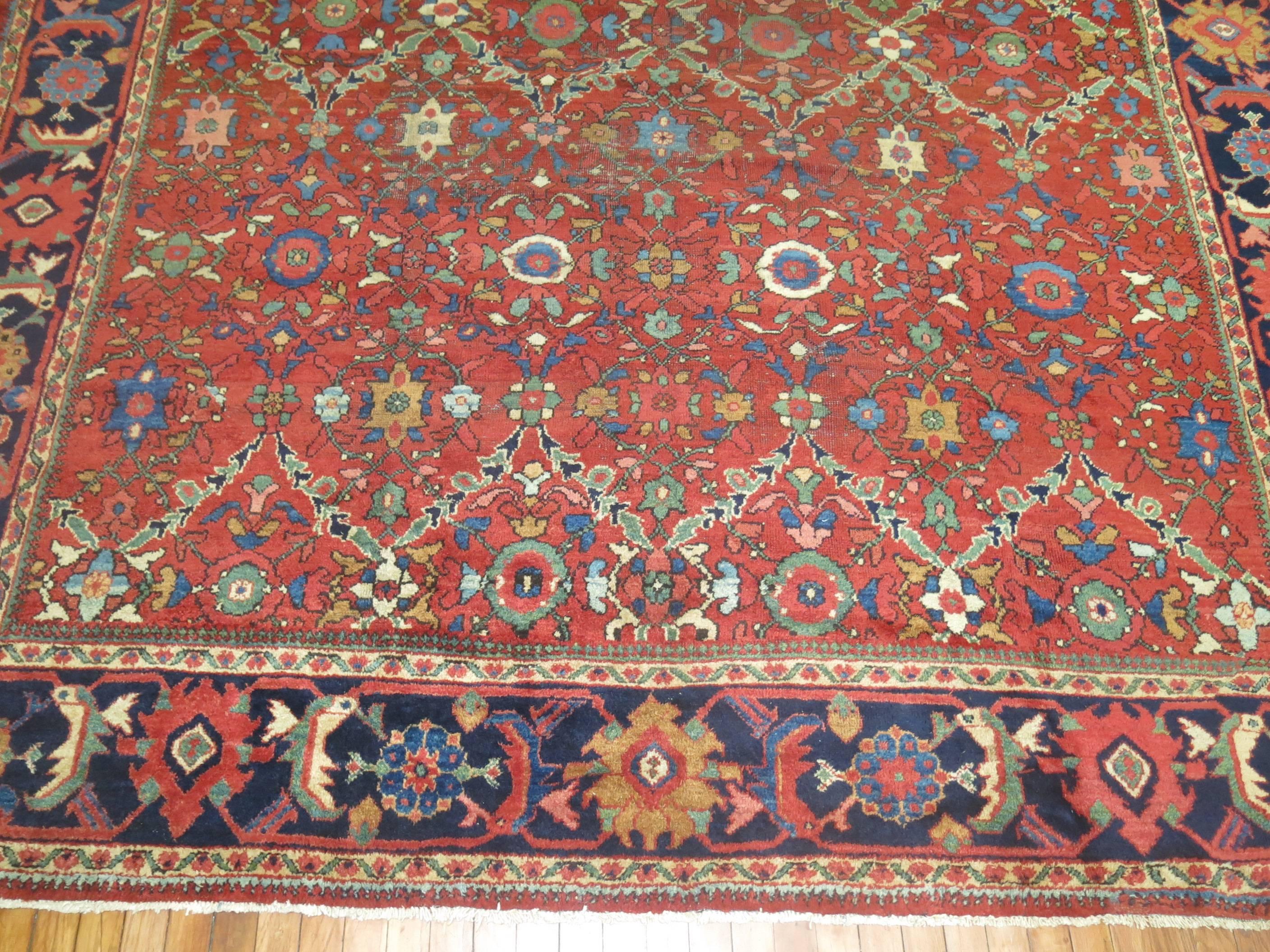 Sultanabad Persian Mahal Room Size Carpet