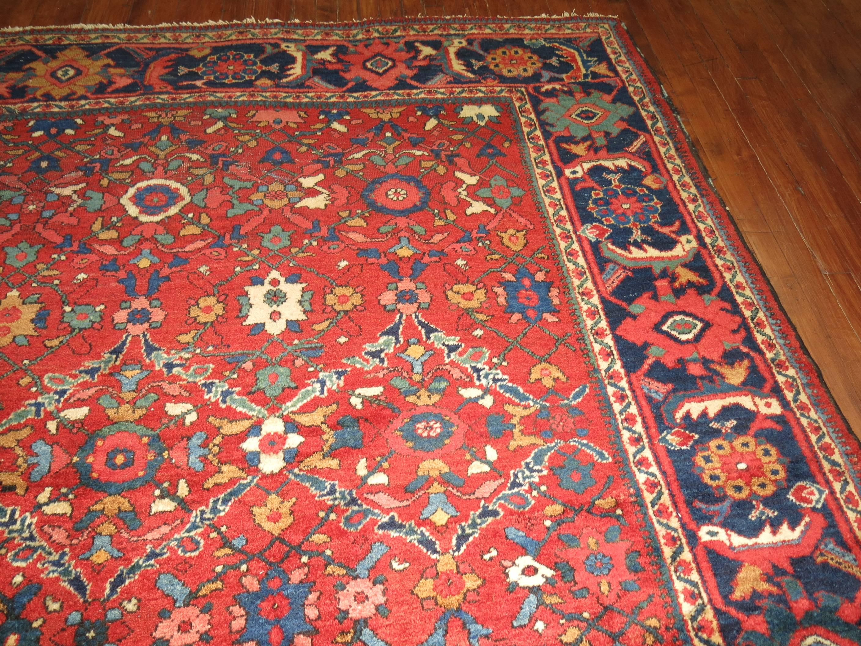 20th Century Persian Mahal Room Size Carpet